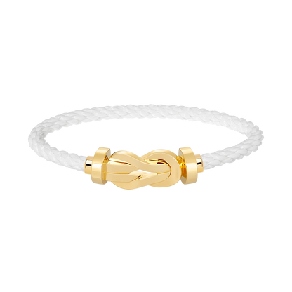 [Clover Jewelrys]CHANCE LARGE 8 FIGURE BUCKLE NO DIAMOND BRACELET GOLD