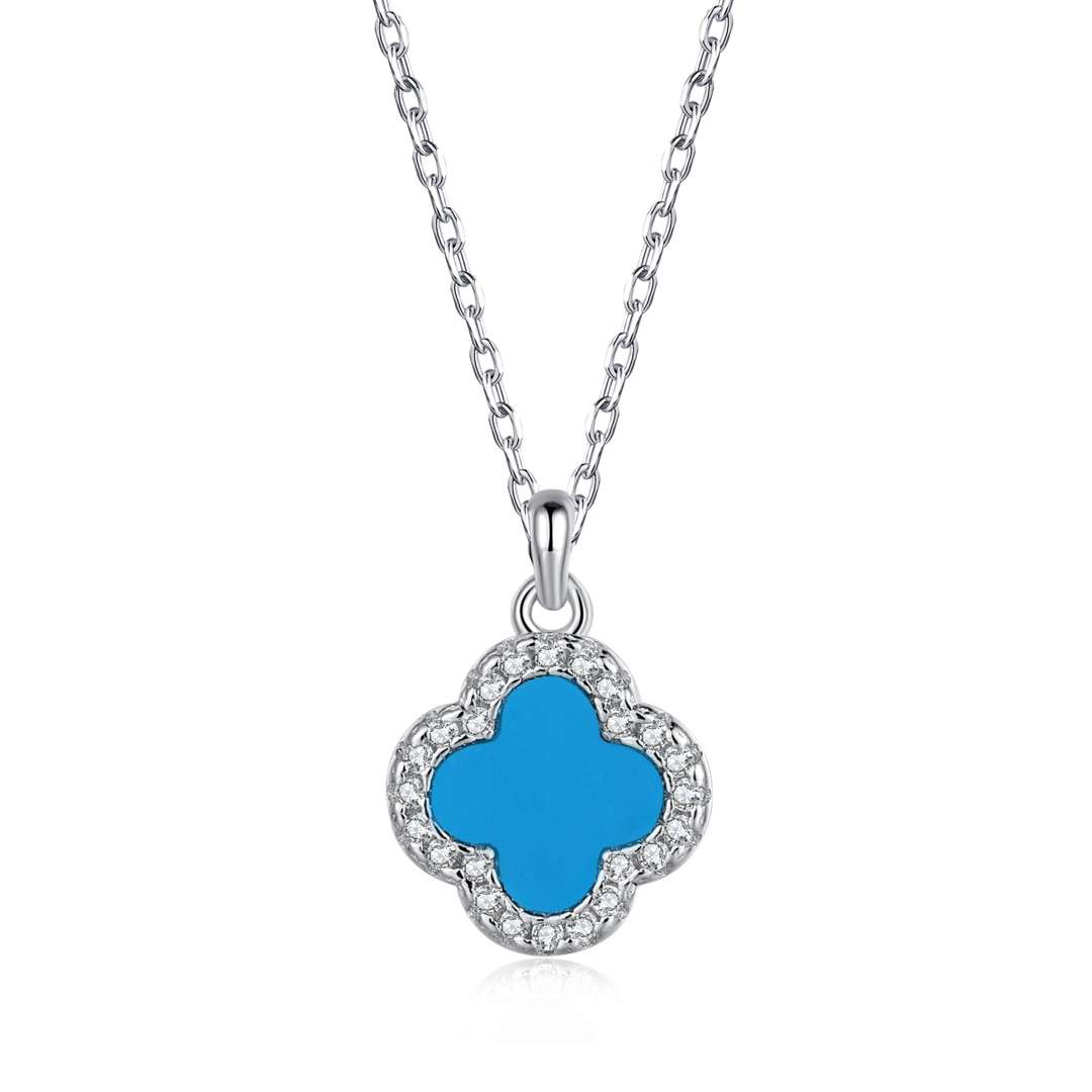 [Clover Jewelrys]Dainty Flower Shape Necklace