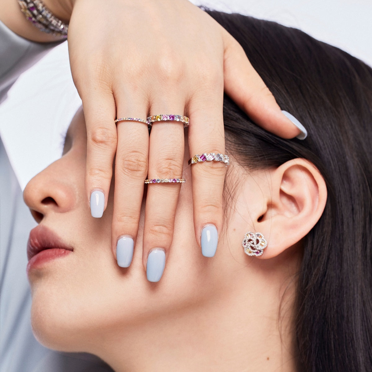 [Clover Jewelrys]Delicate Vibrant Emerald Cut Daily Ring