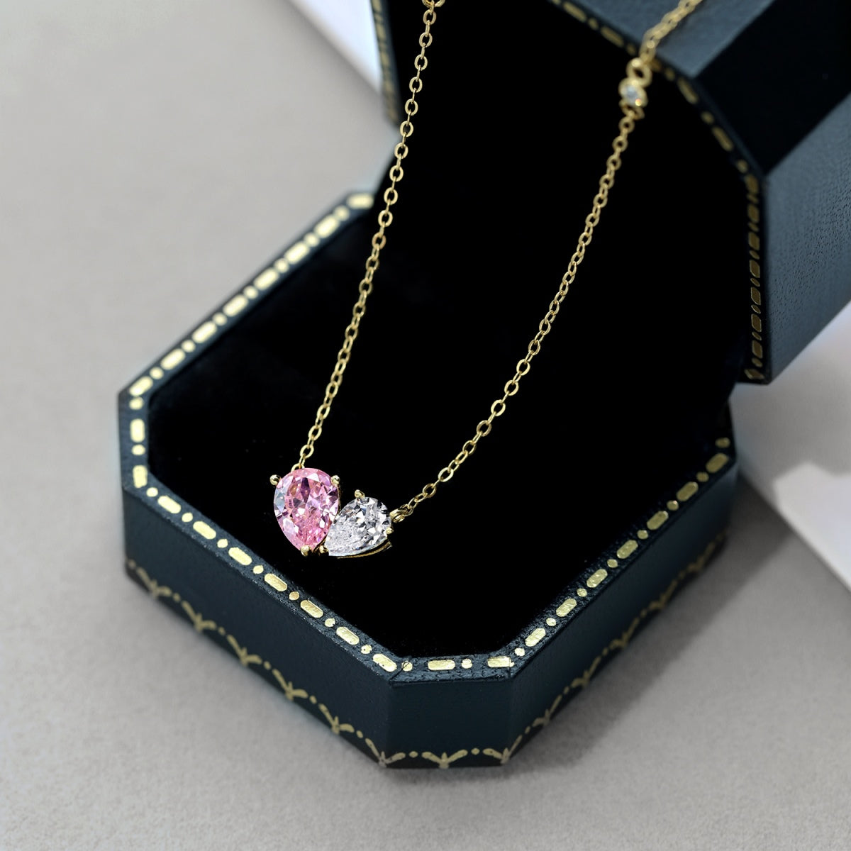 [Clover Jewelrys]Unique Heart Shape Necklace