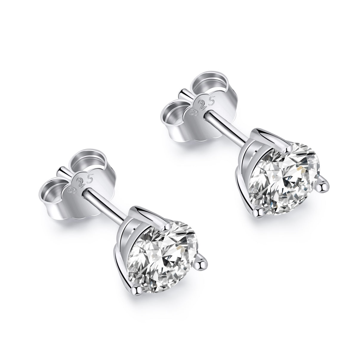 [Clover Jewelrys]Dainty Round Shape Earrings