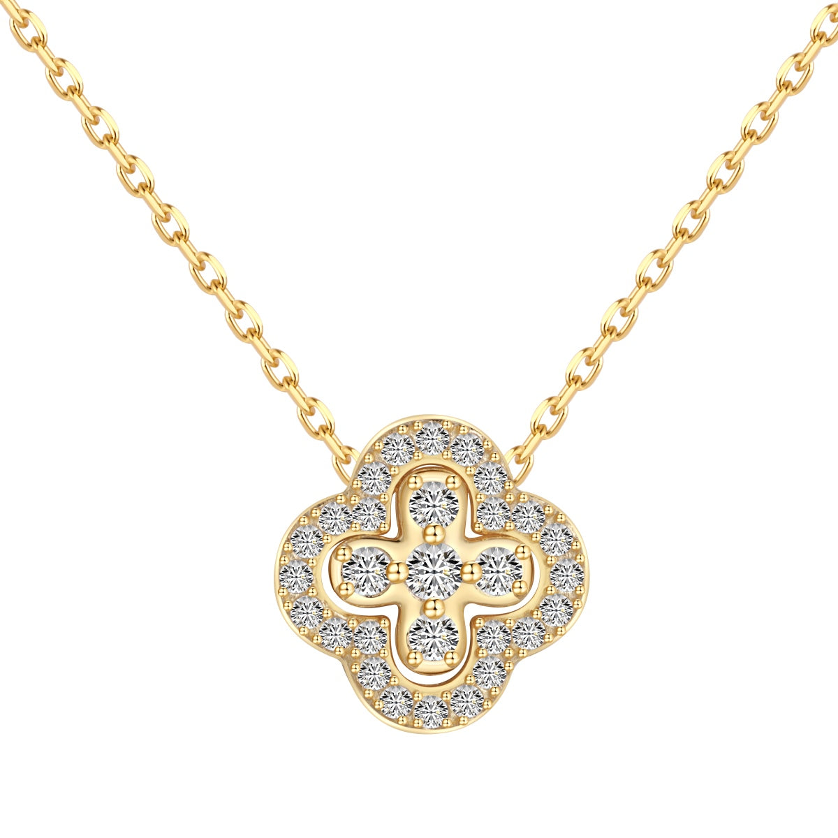 [Clover Jewelrys]Four-Leaf Clover Various DIY Wearable Necklaces