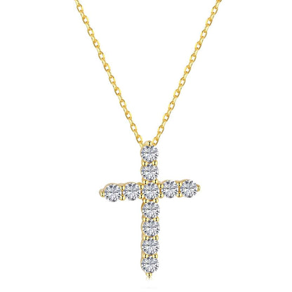 [Clover Jewelrys]Unique Cross Shape Necklace