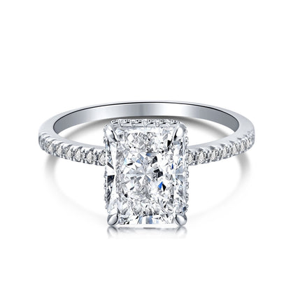 [Clover Jewelrys]4.0 Carat Luxurious Engagement Ring