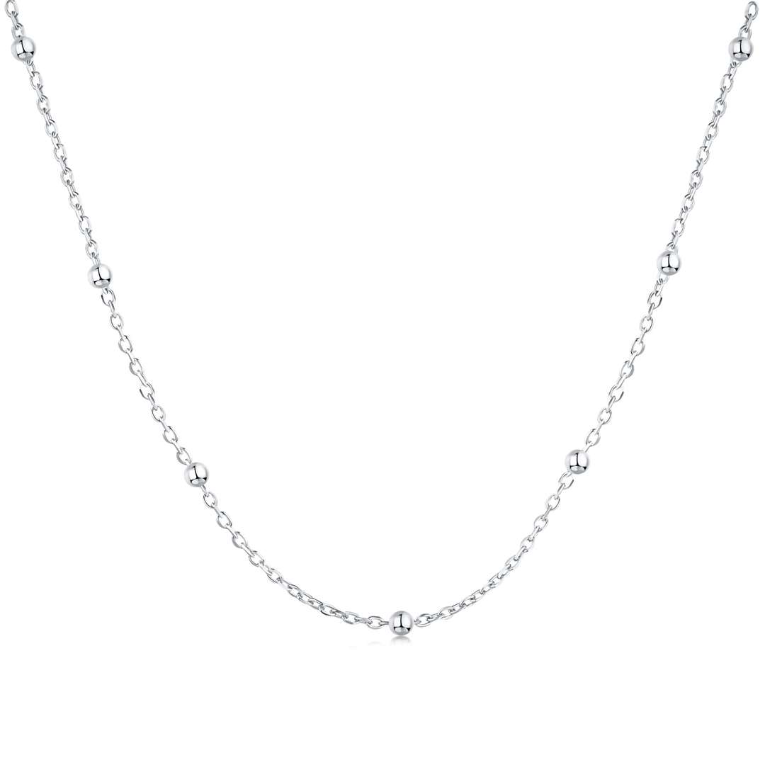 [Clover Jewelrys]Small Bead Clavicle Chain Simple Necklace