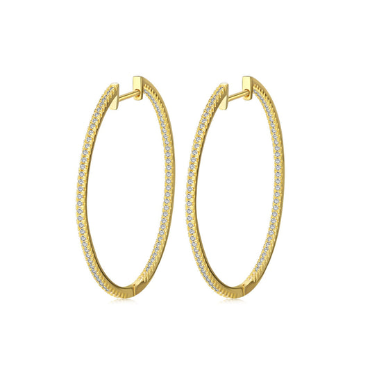 [Clover Jewelrys]Popular Large Hoop Earrings