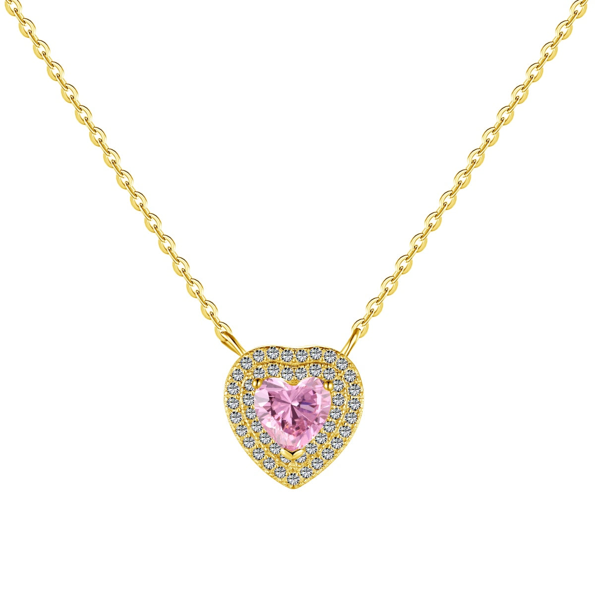 [Clover Jewelrys]Exquisite Heart Shape Necklace