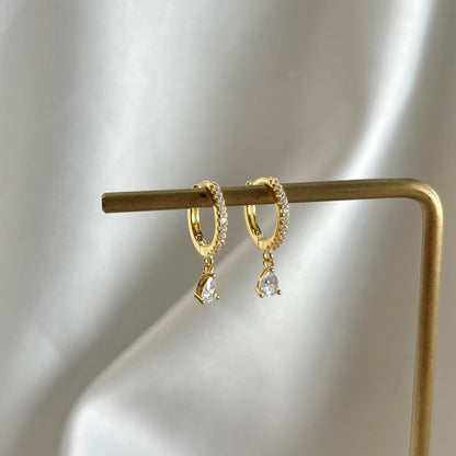 [Clover Jewelrys]Luxurious Geometric Drop Earrings