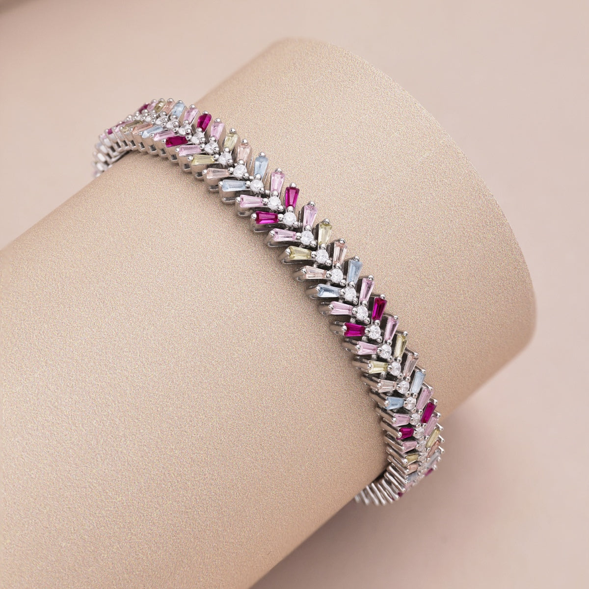 [Clover Jewelrys]Dainty Radiant Emerald Cut Daily Bracelet