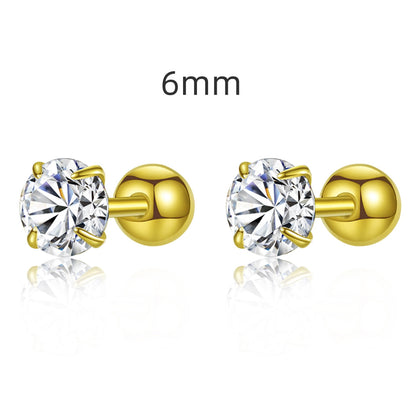 [Clover Jewelrys]Unique U-Shaped Ear Bone Earrings