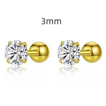 [Clover Jewelrys]Unique U-Shaped Ear Bone Earrings