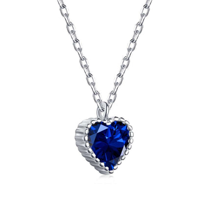 [Clover Jewelrys]Ornate Heart Shape Necklace