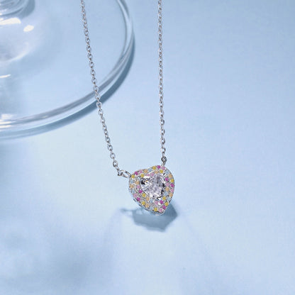 [Clover Jewelrys]Exquisite Heart Shape Necklace