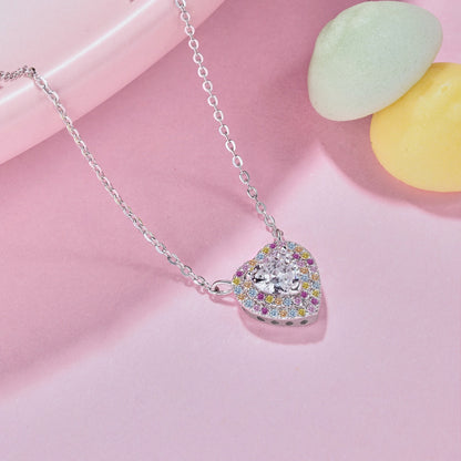 [Clover Jewelrys]Exquisite Heart Shape Necklace