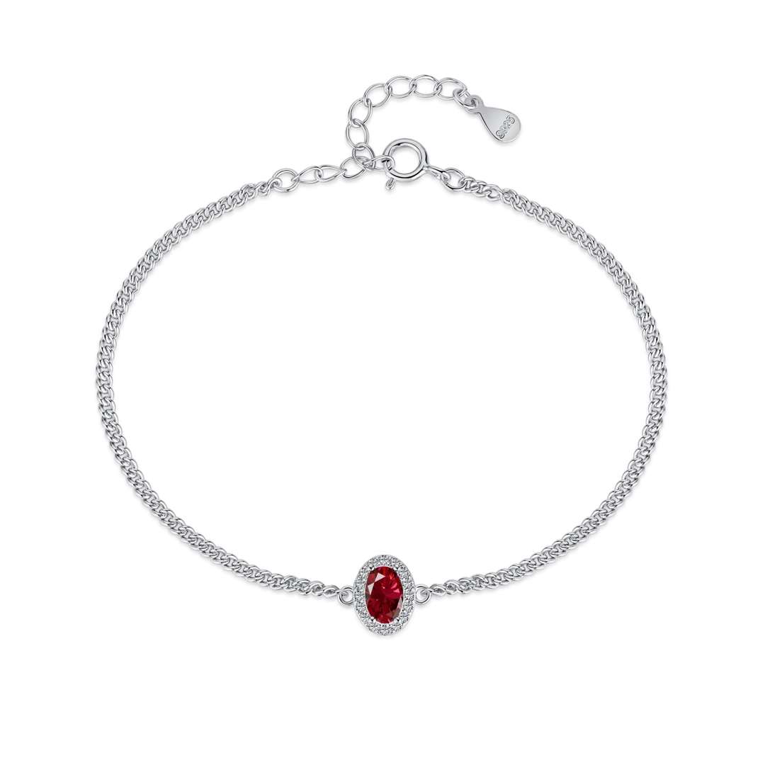 [Clover Jewelrys]Exquisite Oval Shape Bracelet