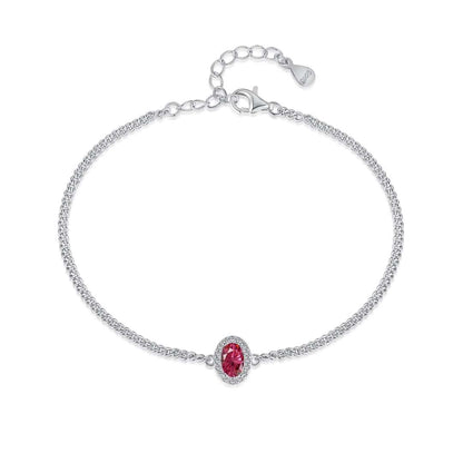 [Clover Jewelrys]Exquisite Oval Shape Bracelet