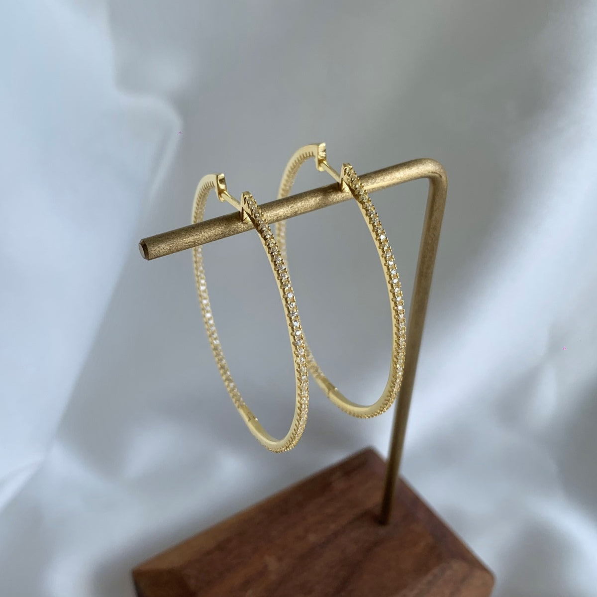 [Clover Jewelrys]Popular Large Hoop Earrings