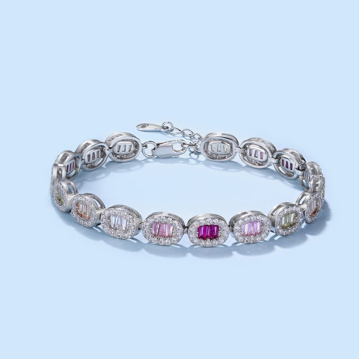 [Clover Jewelrys]Exquisite Ornate Emerald Cut Daily Bracelet