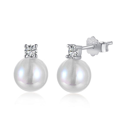 [Clover Jewelrys]Symphony Mermaid Pearl Earrings