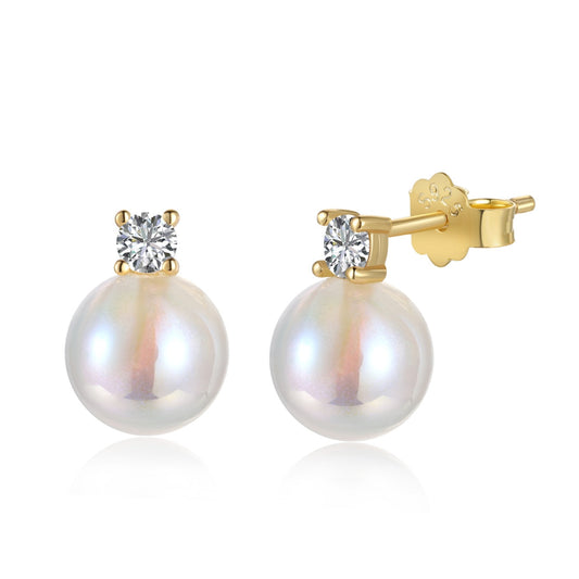 [Clover Jewelrys]Symphony Mermaid Pearl Earrings