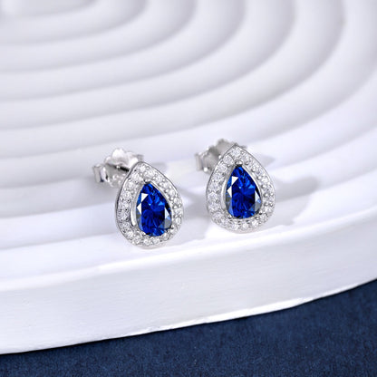 [Clover Jewelrys]Luxurious Water Drop Shape Earrings