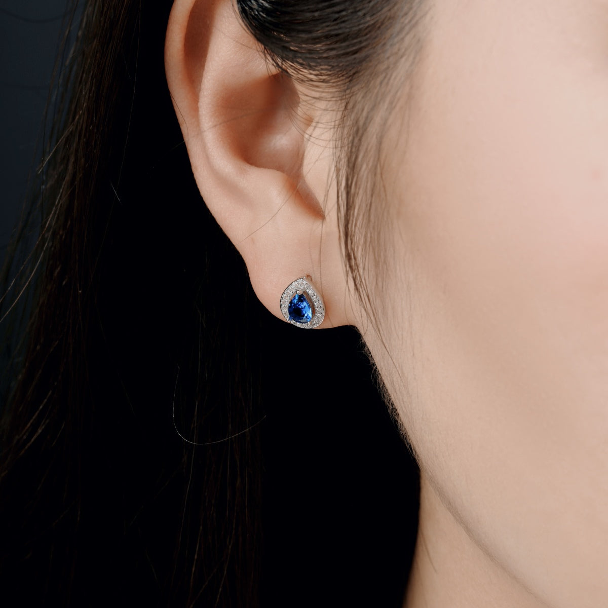 [Clover Jewelrys]Luxurious Water Drop Shape Earrings