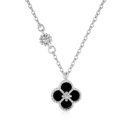 [Clover Jewelrys]Delicate Flower Shape Necklace