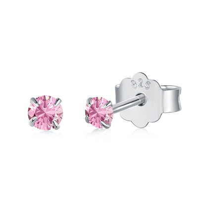 [Clover Jewelrys]Delicate Solitaire Earrings