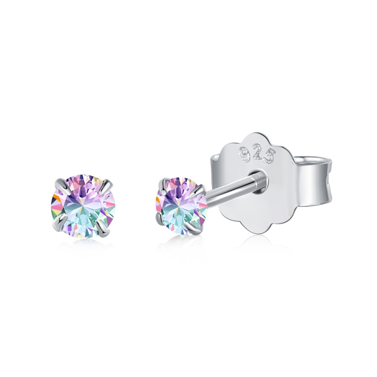 [Clover Jewelrys]Delicate Solitaire Earrings