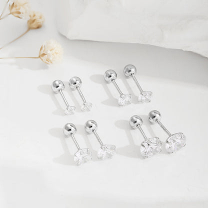 [Clover Jewelrys]Unique U-Shaped Ear Bone Earrings