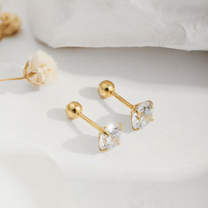 [Clover Jewelrys]Unique U-Shaped Ear Bone Earrings