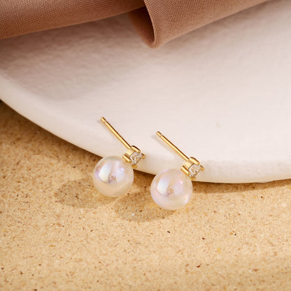 [Clover Jewelrys]Symphony Mermaid Pearl Earrings