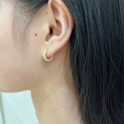 [Clover Jewelrys]Delicate Versatile Daily Earrings