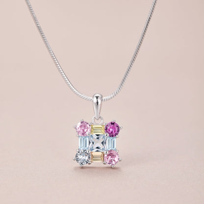 [Clover Jewelrys]Gorgeous Multi Colorful Necklace