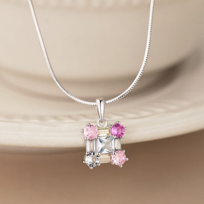 [Clover Jewelrys]Gorgeous Multi Colorful Necklace