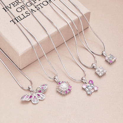 [Clover Jewelrys]Gorgeous Multi Colorful Necklace