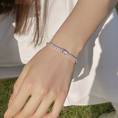 [Clover Jewelrys]Radiant Colorful Round Cut Party Bracelet