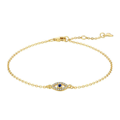 [Clover Jewelrys]Evil Eye Shape Necklace