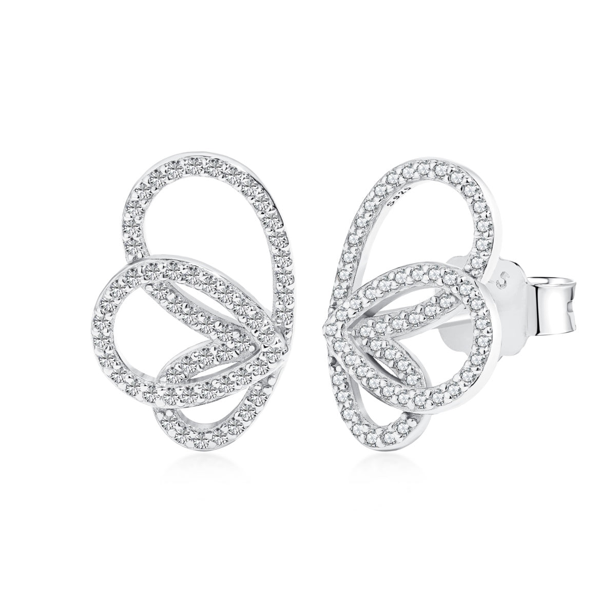 [Clover Jewelrys]Exquisite Butterfly Shape Earrings