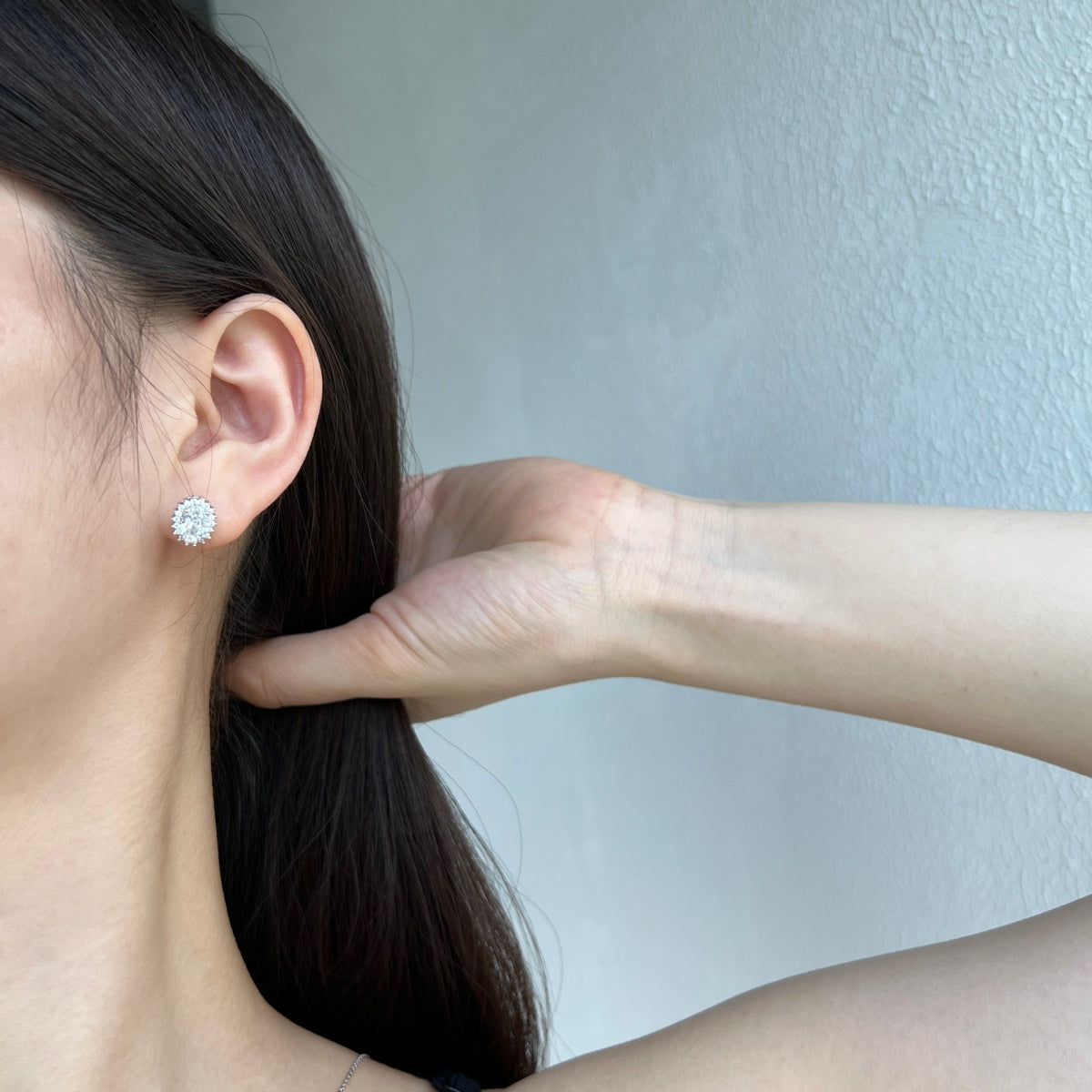 [Clover Jewelrys]Delicate Radiant Oval Cut Daily Earrings