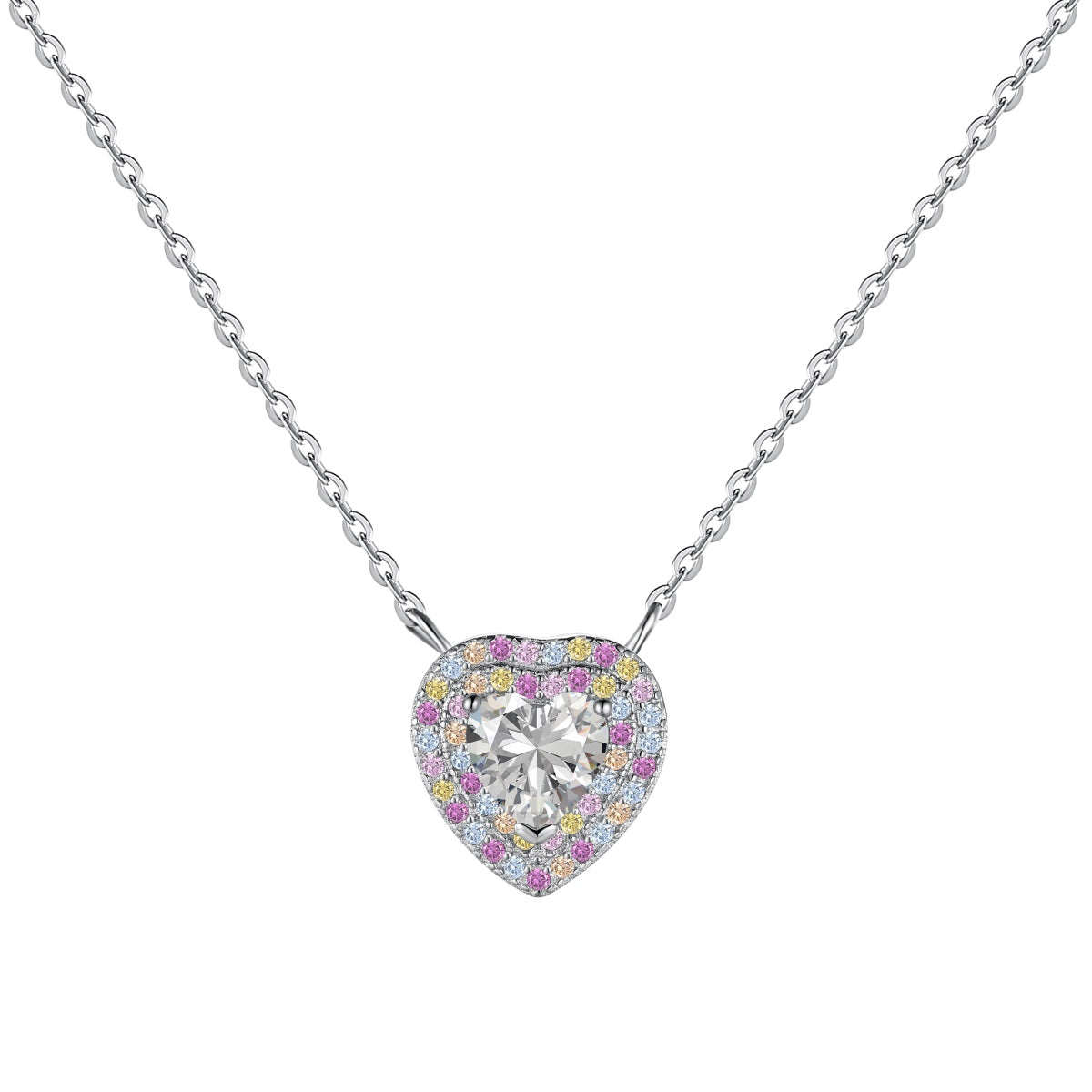 [Clover Jewelrys]Exquisite Heart Shape Necklace