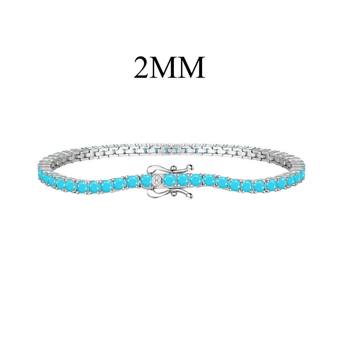 [Clover Jewelrys]Dazzling Exquisite Round Cut Daily Bracelet