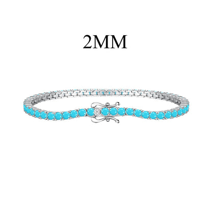 [Clover Jewelrys]Dazzling Exquisite Round Cut Daily Bracelet