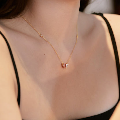 [Clover Jewelrys]Unique Heart Shape Necklace