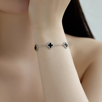 [Clover Jewelrys]Four-Leaf Clover Exquisite Bracelet