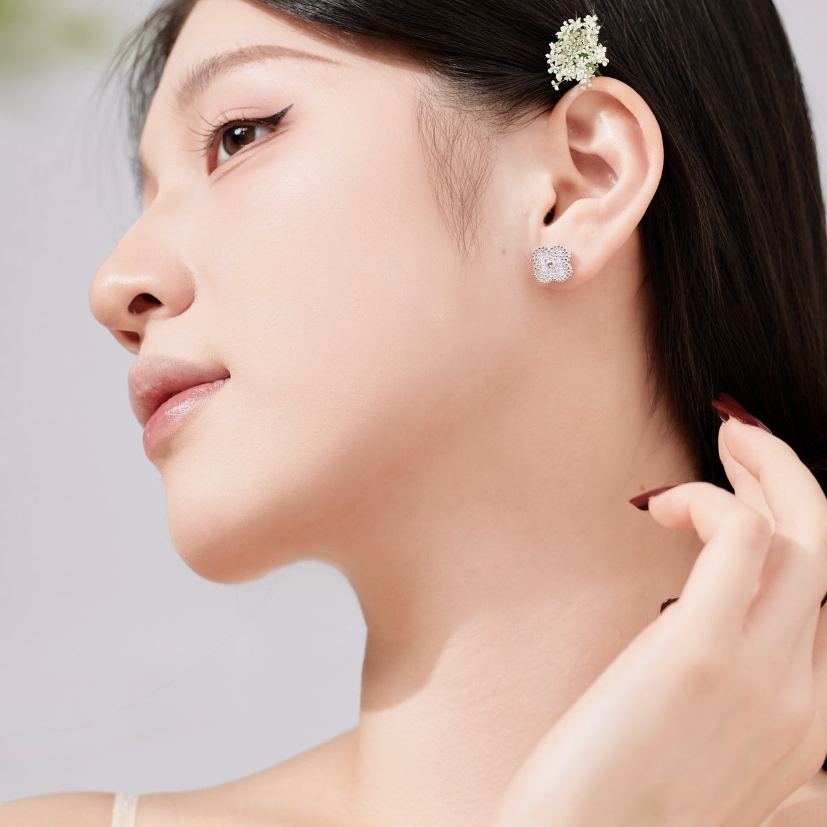 [Clover Jewelrys]Four Leaf Clover Fashion Earrings