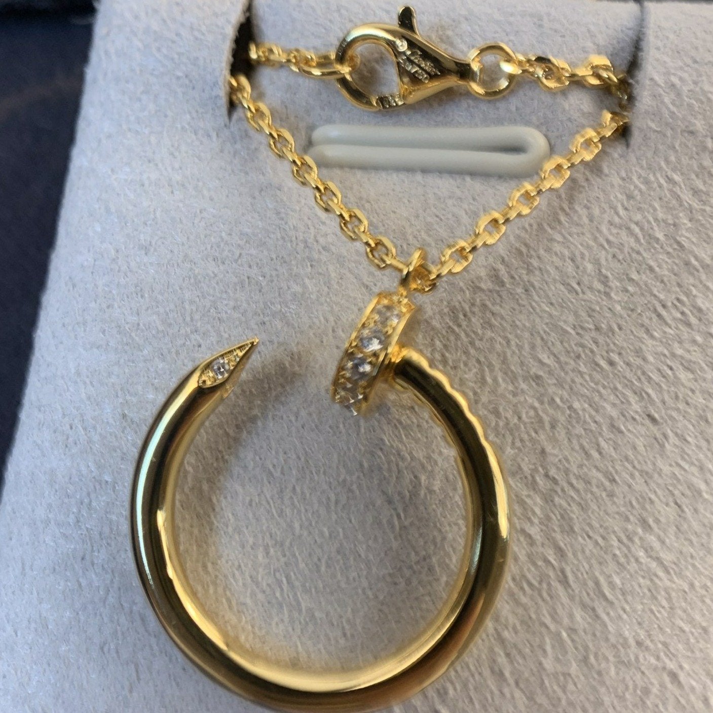 [Clover Jewelrys]JUSTE NECKLACE GOLD