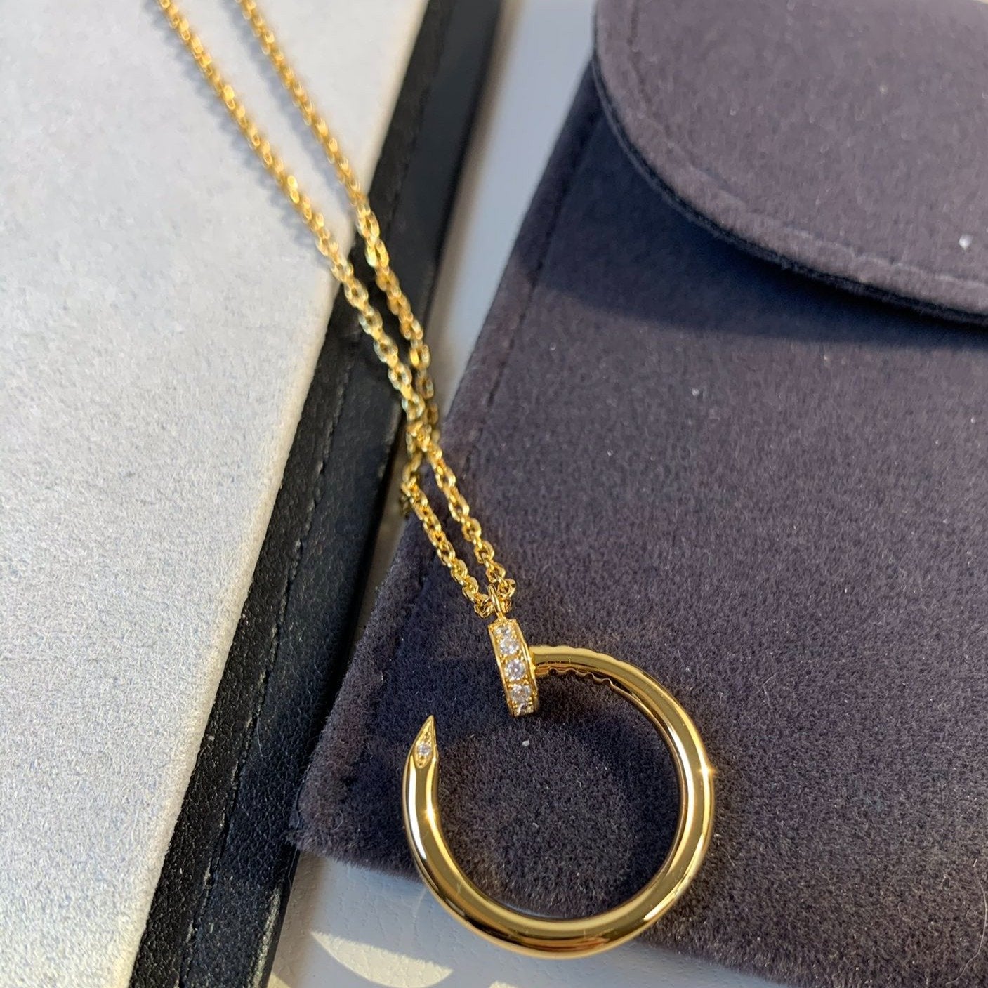 [Clover Jewelrys]JUSTE NECKLACE GOLD