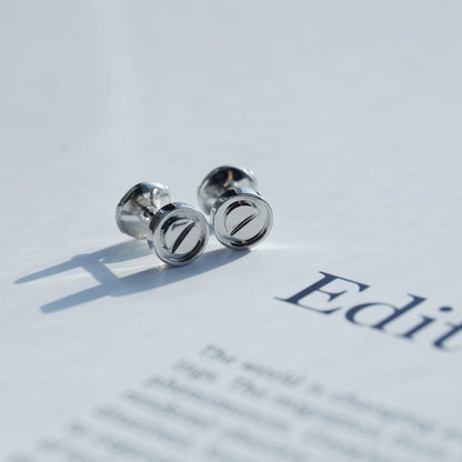 [Clover Jewelrys]LOVE EARRINGS SILVER 10MM