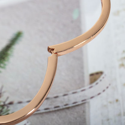 [Clover Jewelrys]DREAM BRACELET OPEN PINK GOLD MOP